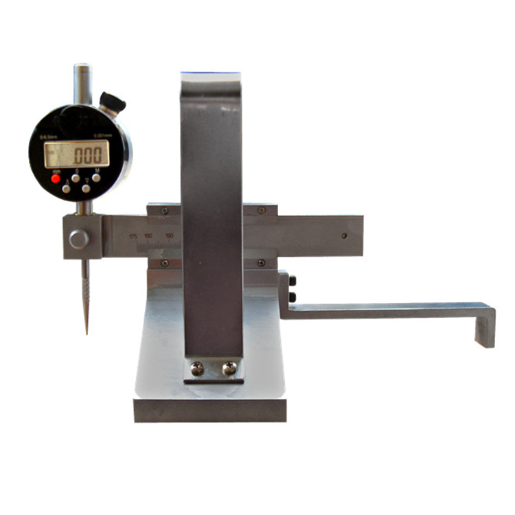 車軸軸(zhóu)頸根部圓弧切點(dian)凹凸量測量儀