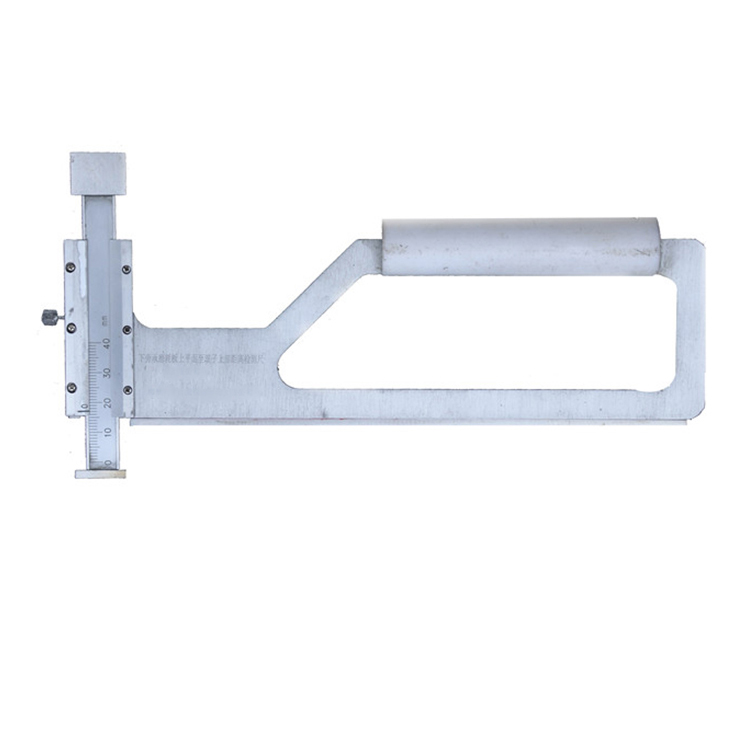 下(xià)旁承磨耗闆(pǎn)上平面至滾(gun)子上部距離(li)檢測尺
