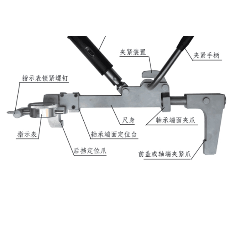 滾(gun)動軸承軸向遊隙(xì)測量儀